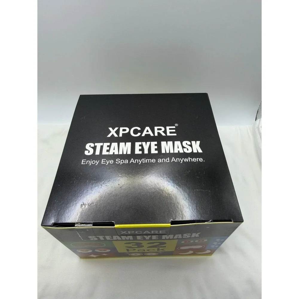 XPCARE 32 Pack Steam Eye Masks, Self Heated Steam Warm Eye Mask, Disposable